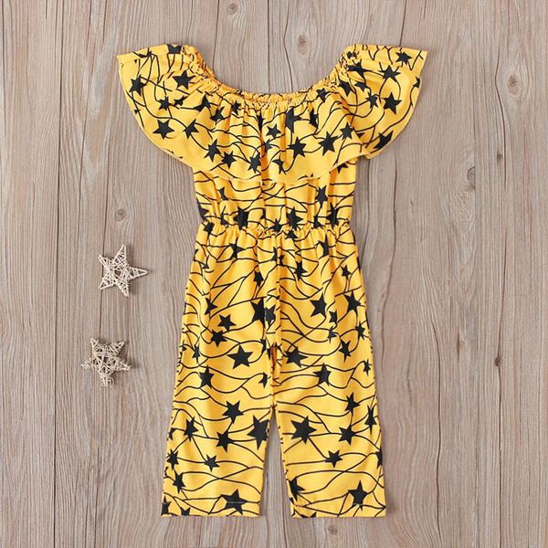 

girls baby clothes kids jumpsuit one piece african dashiki star print romper outfits girl outfit summer costume jumpsuits, Blue
