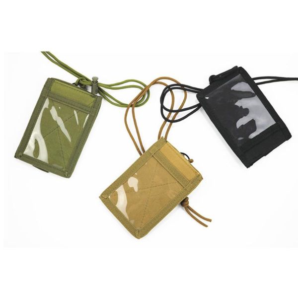 

stuff sacks molle hunting id holder tactical pouch file folder organizer bag military nylon chest hanging card in