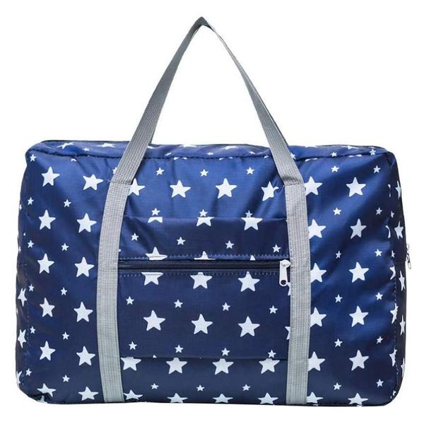 

duffel bags travel bag, carry on luggage lightweight bag for sports, gym, vacation storage tote (blue)