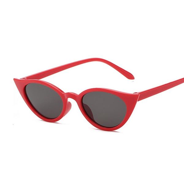 

2021cateye women sunglasses classic retro vintage oval for brand designer eeywear uv400 oculos, White;black