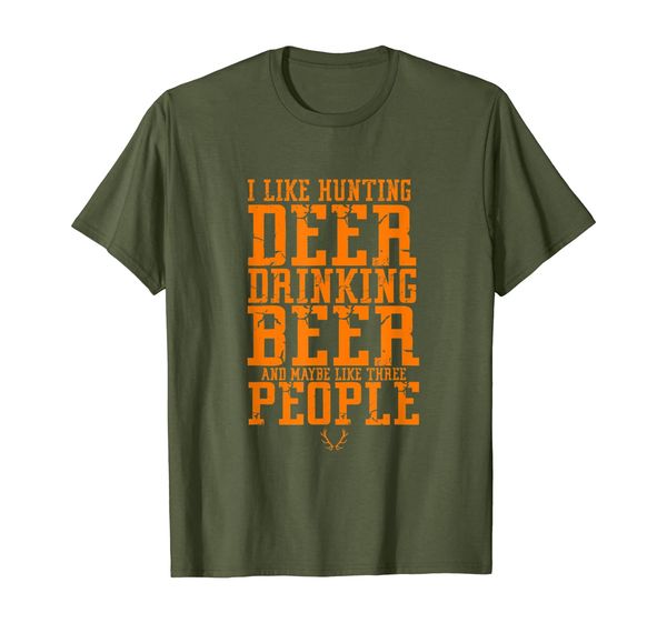 

i like hunting deer drinking beer and like 3 people, White;black