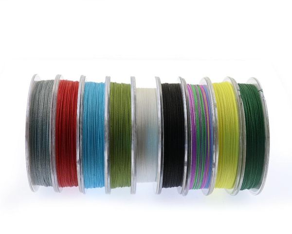 

fishing line manufacturer 100m 4x super strong tackle for sale braided thread 6-100lb fiber cords braid