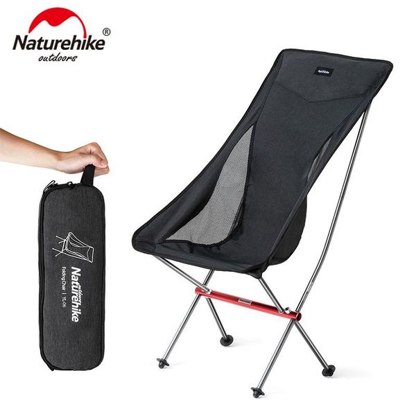 

camp furniture naturehike portable ultralight camping moon chair series folding aluminum alloy outdoor picnic fishing nh18y060-z