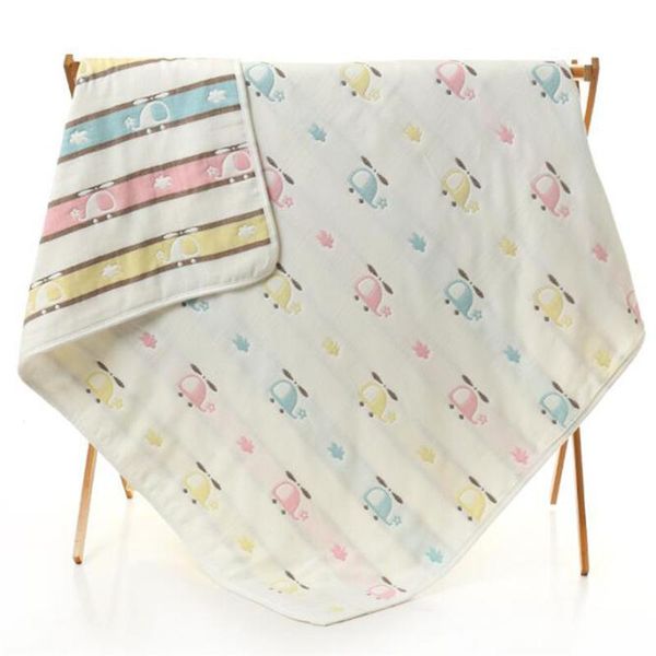 

cotton baby blanket 6 styles born swaddling bath towel infant bedding supplies 108*108cm blankets &
