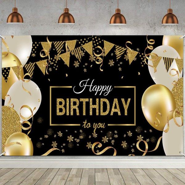 

party decoration happy birthday backdrop banner extra large poster birthday.anniversary po booth background s