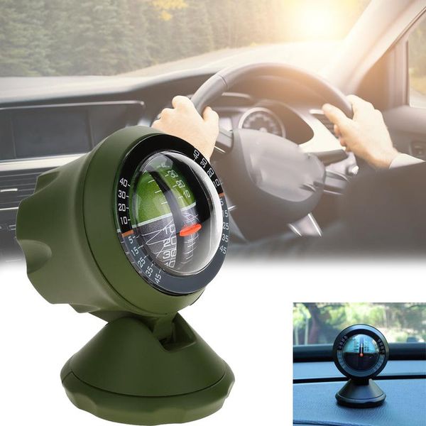 

outdoor multifunction car inclinometer angle slope meter balancer measure equipment professional compass for drive hiking gadgets