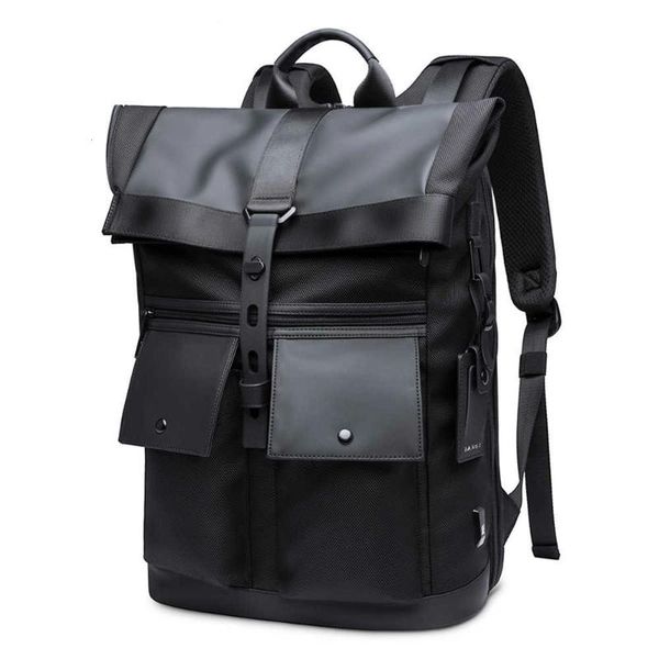 

backpack oxford business men fashion 16inch lapbagpack teenager student black schoolbag outdoor travel bag