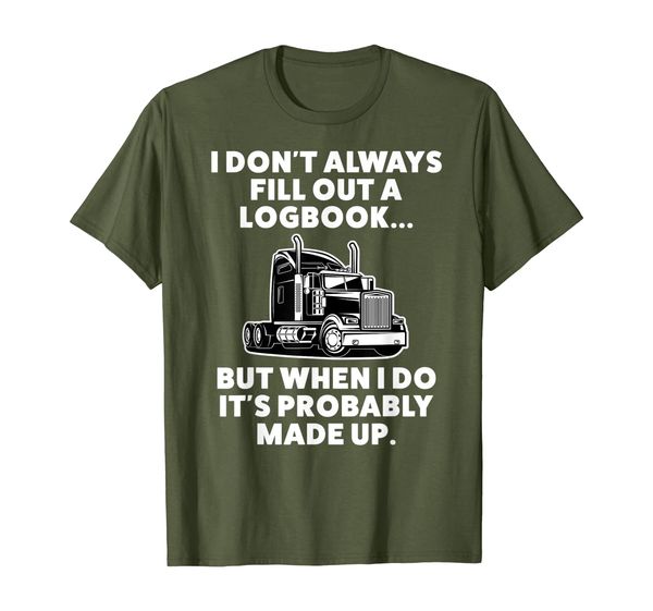 

funny semi truck driver tee | trucker shirt for men and guys, White;black