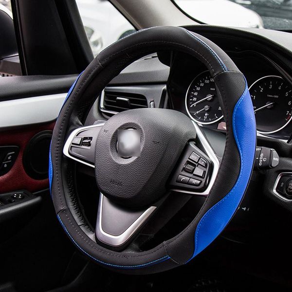 

steering wheel covers car cover pu leather universal interior supplies auto parts