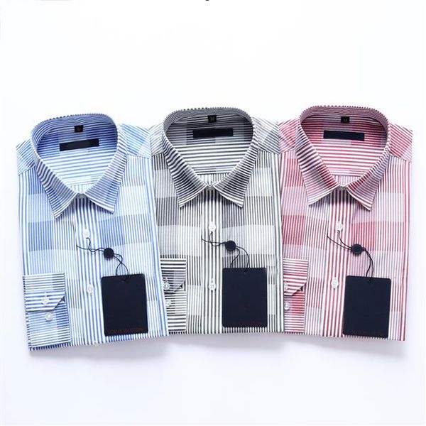 

2021 men fashion casual long sleeved printed shirt slim fit male social business dress brand clothing soft comfortablem-3xl#10, White;black