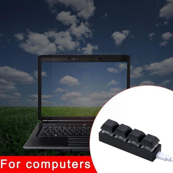 

keyboards usb pad 4 s multi- in one shortcut board for volume control copy and paste gaming programing diy setting g7j2