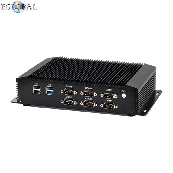 

intel core i3 rugged fanless pc 32gb ram m.2 ssd gpio lpt 3g/4g wifi embedded industrial mini for 24hours pcs