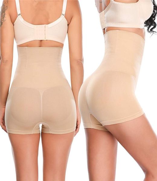 

women's shapers tummy control panties knicker women bulifter seamless waist trainer body shaper underwear slimming pants girdles, Black;white