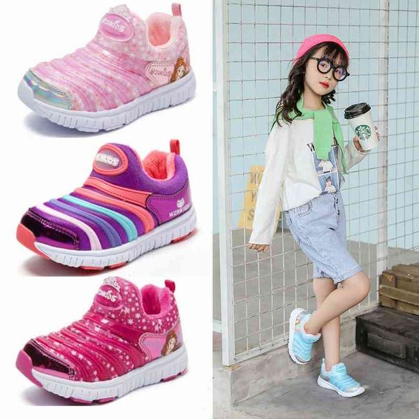 

caterpillar girls' princess 1 spring and autumn style 3-year-old shoes kindergarten children's sports, Black