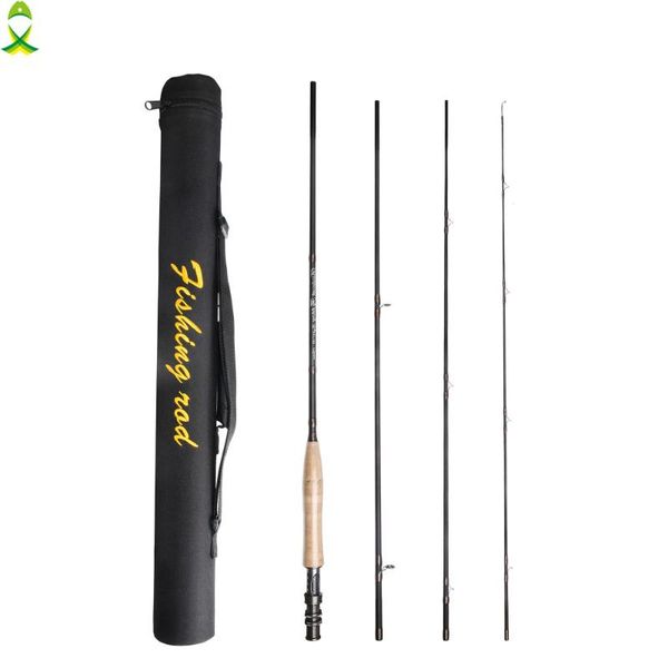 

boat fishing rods jshanmei 3/4/5/6wt rod carbon fiber fast action with case for