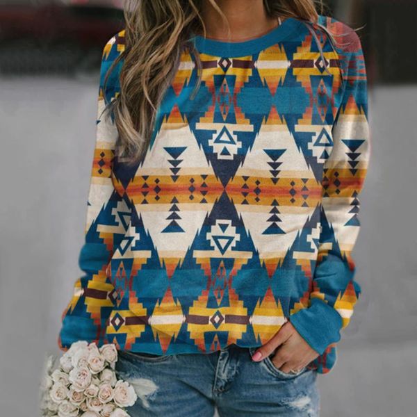 

women's hoodies & sweatshirts vintage women y2k ladies round neck long sleeve print 90s aesthetic pullover sudaderas de mujer, Black