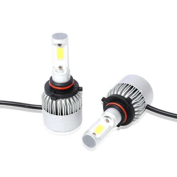 

car headlights 2pcs s2 led, the luminous protection grade of automobile parts is ip67, and spotlight cover 8000lm aviation aluminum