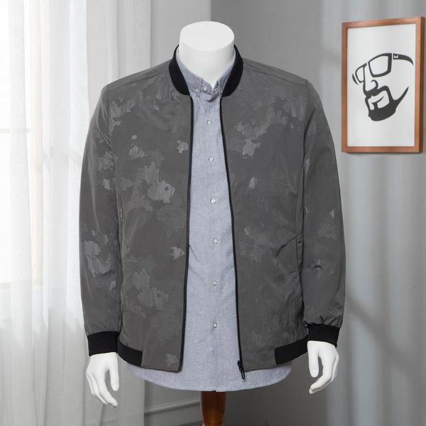 

men's jackets large code 8xl 7xl 2021 brand autumn winter men casual jacket coat fashion washed brand-clothing male coats, Black;brown