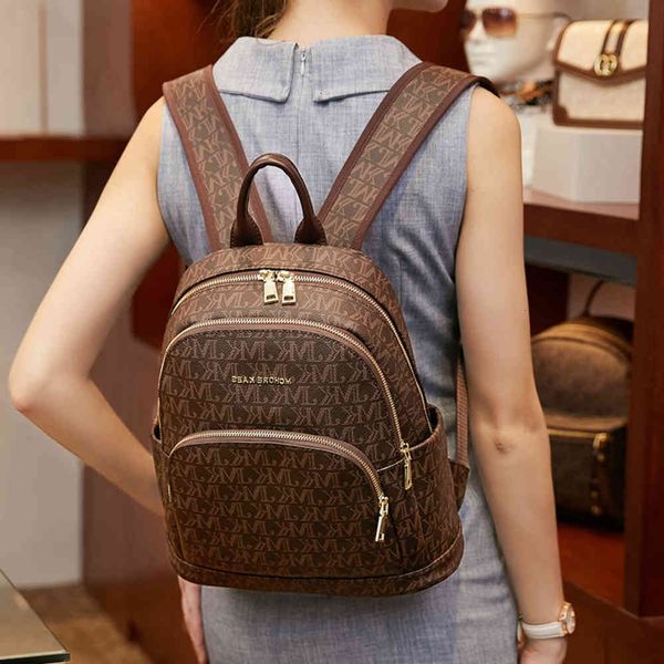 

backpack women's 2021 autumn fashion schoolbag travel backpack