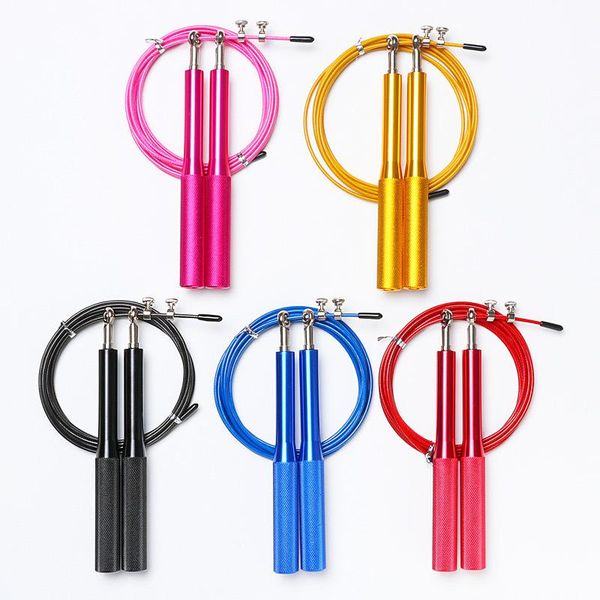

jump ropes gym steel wire skipping skip jumping rope fitness workout crossfit exercise training weight fitnes equipment fat burning