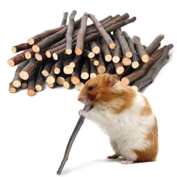 

small animal supplies 50g hamster chew toy wood sticks twigs cleaning playing toys guinea parrot pet teeth pig pets totoro m2y0