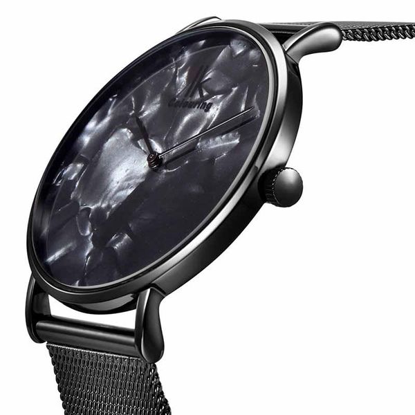 

wristwatches mens sports watches ultra thin casual waterproof sport watch quartz full steel men relogio masculino, Slivery;brown