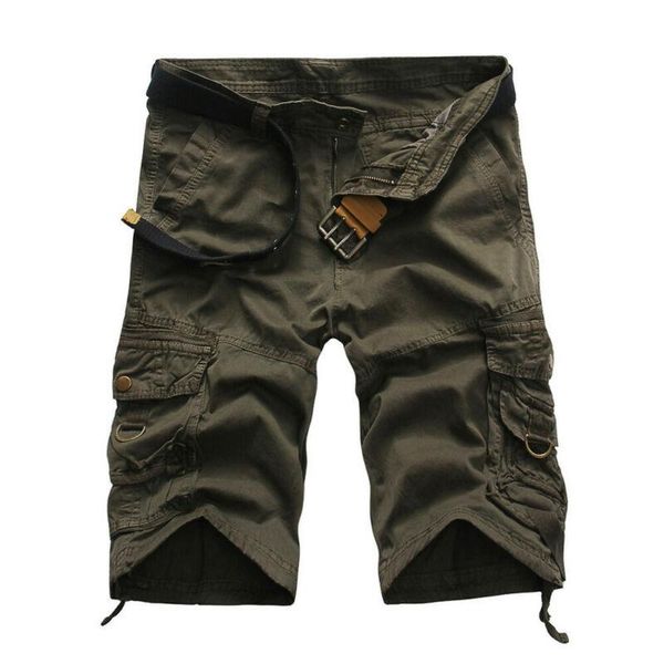 

men's shorts military army straight fitness combat casual soft training sports jogger running summer men clothing, White;black