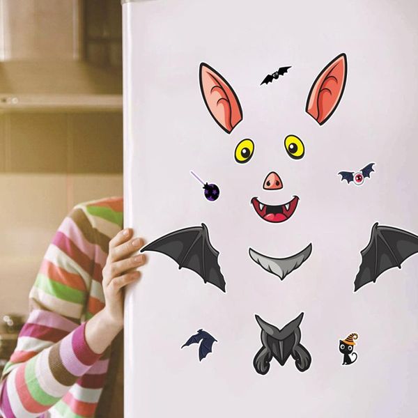 

fridge magnets halloween cute bat magnetic refrigerator magnet cartoon waterproof decoration
