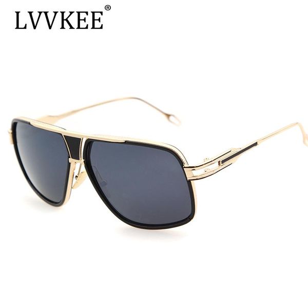 

brand men's designer large frame sunglasses vintage, White;black