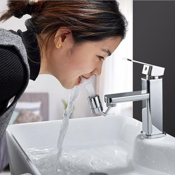 

other faucets, showers & accs universal splash filter faucet 720° spray head anti children movable kitchen tap water saving nozzle