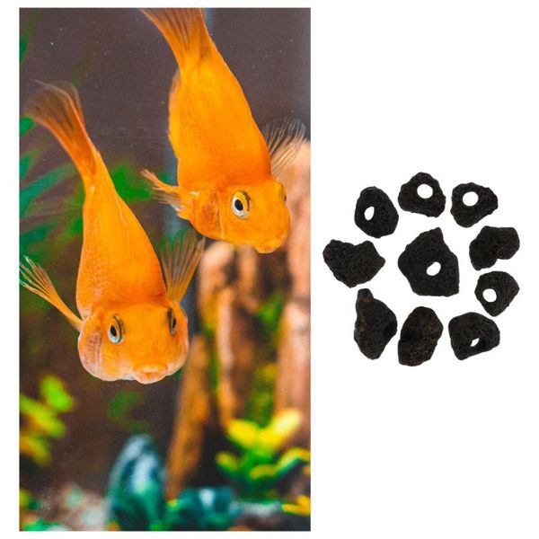 

decorations 10pcs stone fish shelter aquarium habitat tank cave