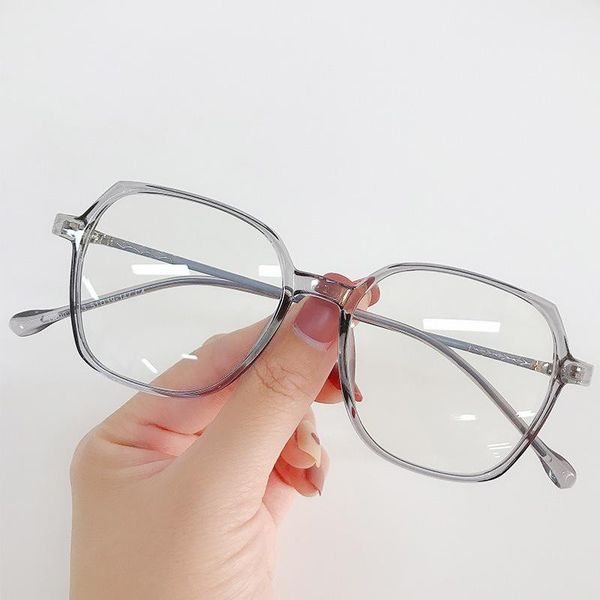 

sunglasses oversize women anti blue light glasses optic transparent tr + metal frame reading uv400 with accessories, White;black