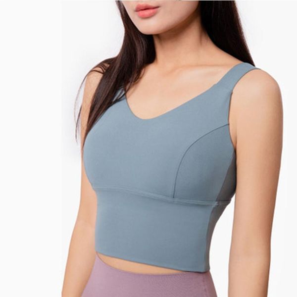 

gym clothing women fitness sports bra bralettes yoga running workout femme padded vest underwear seamless shoulder belt sweat crop, White;black