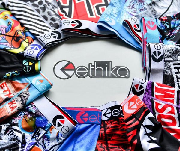 

in stocks fashion ethika mens boxers mens designer underwears breathable cotton boxers underpants men panties quick dry 028522, Black;white