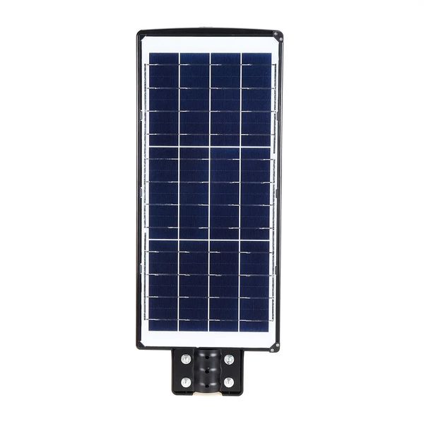 

100w led solar powered wall street light pir motion outdoor garden lamp
