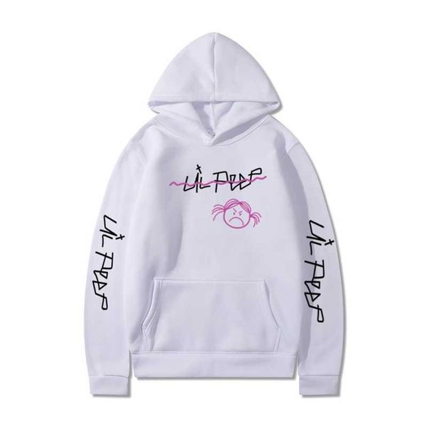 

hoodiesnew lil peep street men's hooded sweater in 2019, Black