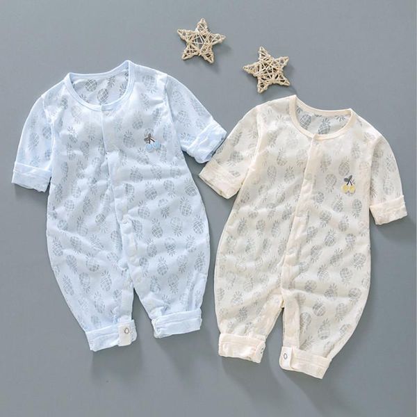 

rompers baby girl designer children's fashion o-neck short sleeve jumpsuit, Blue
