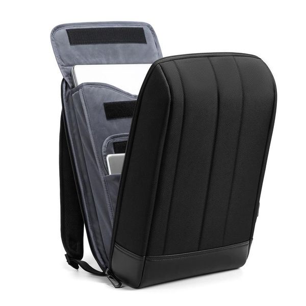 

backpack business thin lapmen's 15.6-inch office work black slim super light