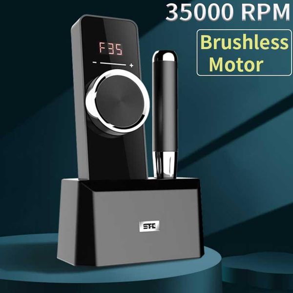 

est design electric nail drill machine 35000rpm file with led display manicure portable polisher & accessories