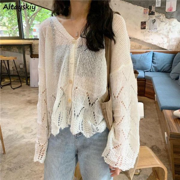 

women loose v neck all womens sweater match spring knitted wear korean style solid simple long sleeve feminino cardigan stylish, White;black