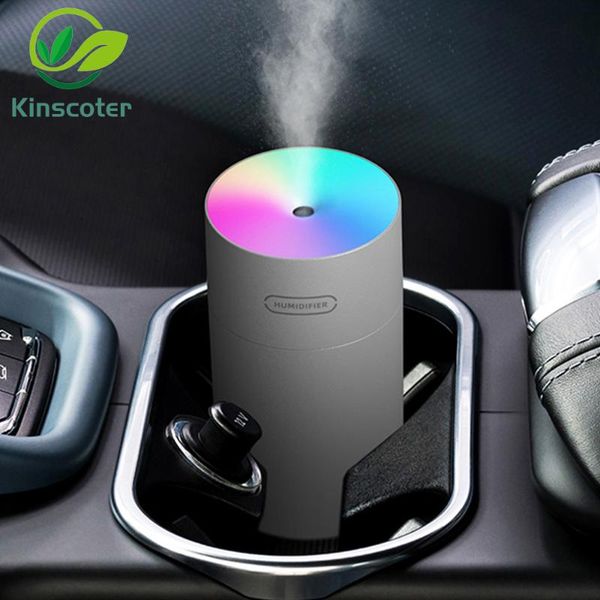 

kinscoter air humidifier household aroma diffuser essential oils usb cool mist sprayer with colorful night light for car 2021 humidifiers