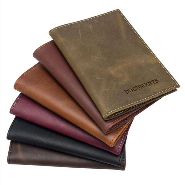 

vintage auto driver license cover formal bag pu leather solid for car driving documents card credit holder case storage bags