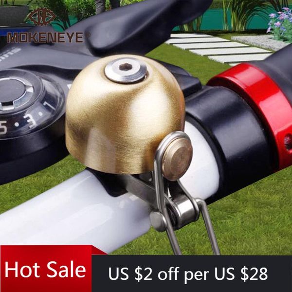 

bike horns classical retro stainless bicycle bell cycling handlebar horn crisp sound safety warning alarm mtb road accessories