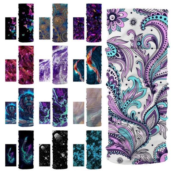 

scarves windproof cycling scarf men women headwear outdoor sports neck gaiters face mask riding camping multi function bandanas, Blue;gray