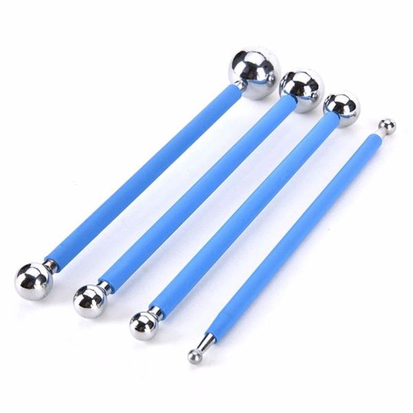 

cake tools stainless molding ball tool sticks sugar craft fondant decorating kit kitchen dessert decoration supplies