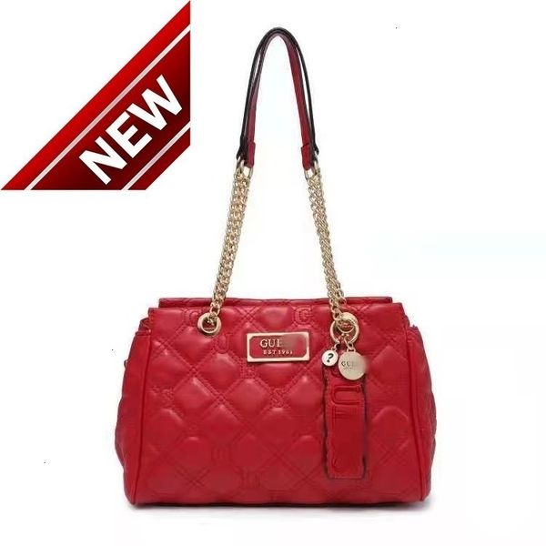 

2020 new gues lingge tag women's one shoulder chain bag