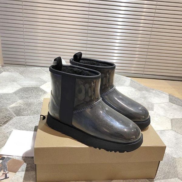 

fashionable warm women's snow boots size 35-40, Black