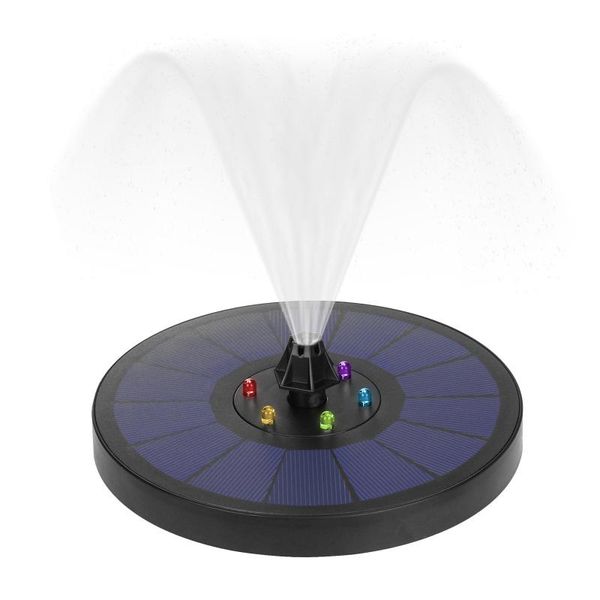

water fountain solar panel power geyser kit pool garden pond watering submersible decoration outdoor decorations
