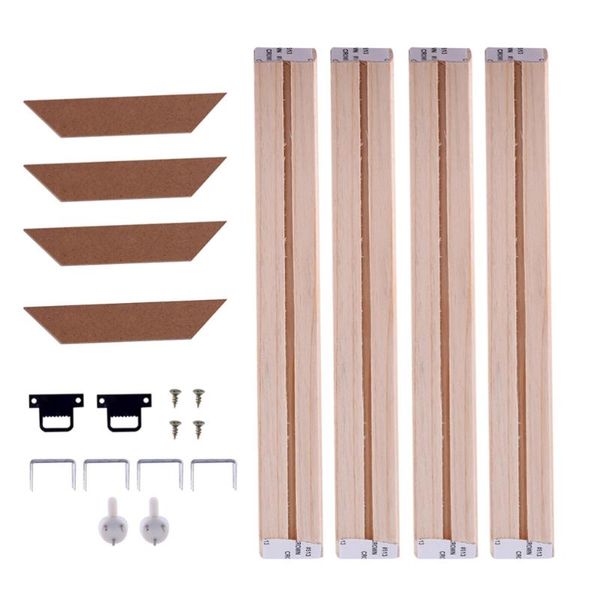 

set diy wooden frame kit wall art po oil painting frames