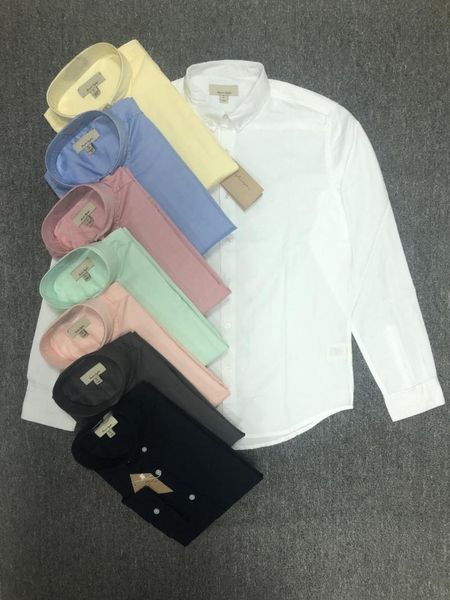 

men's casual shirts homme british knight 100%cotton long sleeve shirt camisa masculina men dress fashion hombre chemises male, White;black